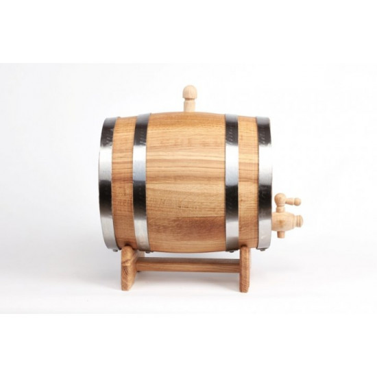 Oak barrel 5l at Wine Moonshine Lviv Bondarna Factory Oak barrel 5l at Wine Moonshine Lviv Bondarna Factory