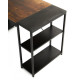 Practical computer desk Home Fest Arkan in Loft style Brown Practical computer desk Home Fest Arkan in Loft style Brown