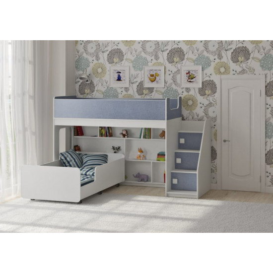Bunk bed KidsBunkBed K-067 white + pink color 2245 ? 1760 ? 1405 mm Bunk bed KidsBunkBed K-067 white + pink color 2245 ? 1760 ? 1405 mm
