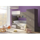Двухьярусная кровать KidsBunkBed K-049 венге темный лайм 2820х1800х970 мм Двухьярусная кровать KidsBunkBed K-049 венге темный лайм 2820х1800х970 мм