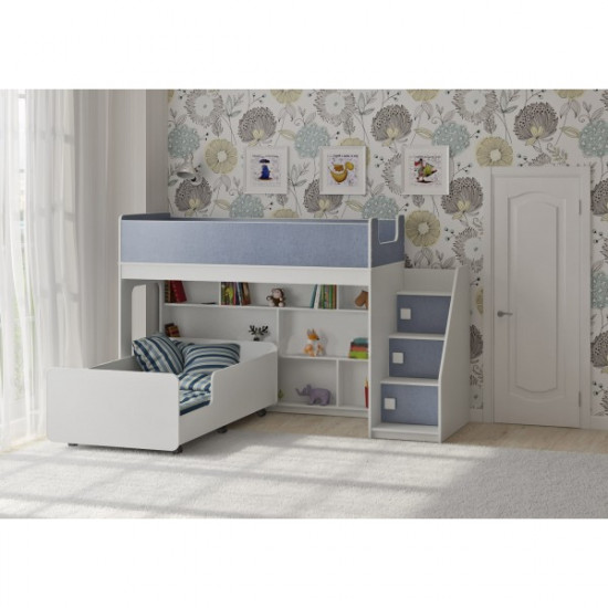Bunk bed KidsBunkBed K-067 white + pink color 2245 ? 1760 ? 1405 mm Bunk bed KidsBunkBed K-067 white + pink color 2245 ? 1760 ? 1405 mm