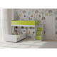 Bunk bed KidsBunkBed K-067 white + pink color 2245 ? 1760 ? 1405 mm Bunk bed KidsBunkBed K-067 white + pink color 2245 ? 1760 ? 1405 mm