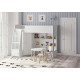 Loft bed KidsBunkBed K-044 white pink color 1790 ? 808? 1405 mm Loft bed KidsBunkBed K-044 white pink color 1790 ? 808? 1405 mm