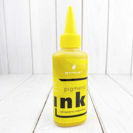 Чорнило для принтера пігментні My Print (100 мл) yellow (7735)