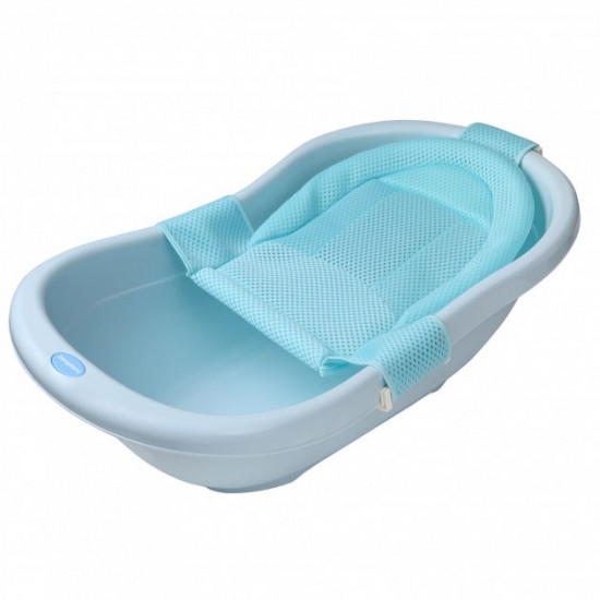 Гірка натяжна у ванну Babyhood блакитна (BH-211B) (6923149603380) Гірка натяжна у ванну Babyhood блакитна (BH-211B) (6923149603380)