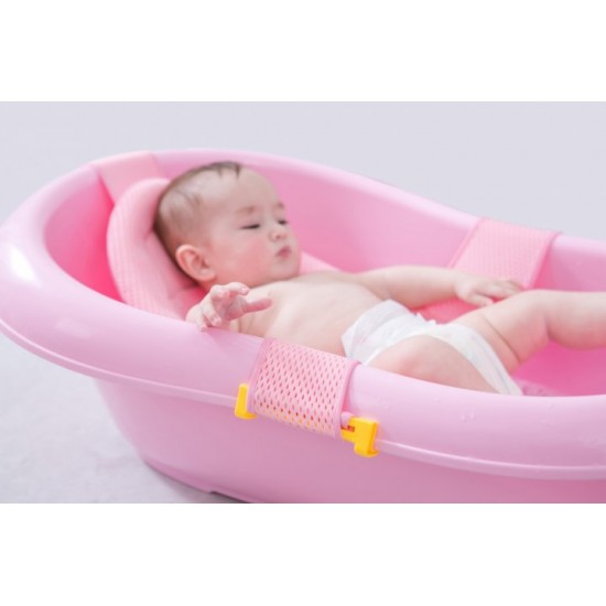 Гірка натяжна у ванну Babyhood рожева (BH-211P) (6923149603373) Гірка натяжна у ванну Babyhood рожева (BH-211P) (6923149603373)