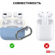 Two-color silicone case AhaStyle for Apple AirPods Pro Blue and yellow (AHA-0P400-SSY) Two-color silicone case AhaStyle for Apple AirPods Pro Blue and yellow (AHA-0P400-SSY)