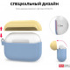 Two-color silicone case AhaStyle for Apple AirPods Pro Blue and yellow (AHA-0P400-SSY) Two-color silicone case AhaStyle for Apple AirPods Pro Blue and yellow (AHA-0P400-SSY)
