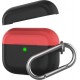 Two-color silicone case AhaStyle for Apple AirPods Pro Black with red (AHA-0P400-BBR) Two-color silicone case AhaStyle for Apple AirPods Pro Black with red (AHA-0P400-BBR)