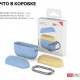 Two-color silicone case AhaStyle for Apple AirPods Pro Blue and yellow (AHA-0P400-SSY) Two-color silicone case AhaStyle for Apple AirPods Pro Blue and yellow (AHA-0P400-SSY)