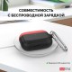 Two-color silicone case AhaStyle for Apple AirPods Pro Black with red (AHA-0P400-BBR) Two-color silicone case AhaStyle for Apple AirPods Pro Black with red (AHA-0P400-BBR)