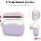 Two-color silicone case AhaStyle for Apple AirPods Pro Lavender with pink (AHA-0P400-LLP) Two-color silicone case AhaStyle for Apple AirPods Pro Lavender with pink (AHA-0P400-LLP)