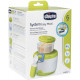 Set of Chicco Easy Meal containers with spoon Green and white (07659.00.00) Set of Chicco Easy Meal containers with spoon Green and white (07659.00.00)