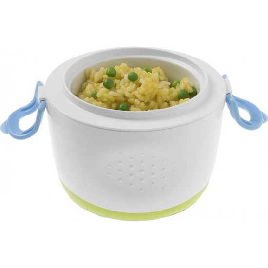 Set of Chicco Easy Meal containers with spoon Green and white (07659.00.00) Set of Chicco Easy Meal containers with spoon Green and white (07659.00.00)