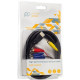 Кабель PowerPlant HDMI (M) - VGA (M) / 3хRCA (M) 1080p 1 м Чорний (CA912018)
