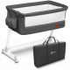 Ліжечко приставне Lionelo THEO Dark Grey Ліжечко приставне Lionelo THEO Dark Grey