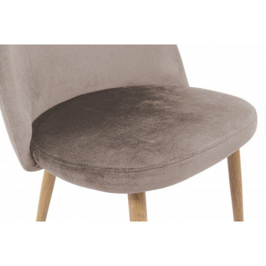 Chair Rondi Robbie Wooden legs Cocoa (1410198624) Chair Rondi Robbie Wooden legs Cocoa (1410198624)