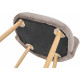 Chair Rondi Robbie Wooden legs Cocoa (1410198624) Chair Rondi Robbie Wooden legs Cocoa (1410198624)