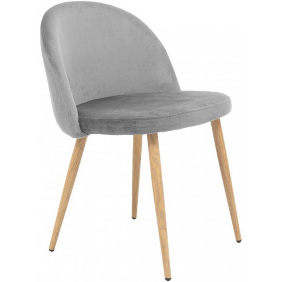 Chair Rondi Robbie Wood effect legs Gray (1410198625) Chair Rondi Robbie Wood effect legs Gray (1410198625)