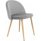 Chair Rondi Robbie Wood effect legs Gray (1410198625) Chair Rondi Robbie Wood effect legs Gray (1410198625)