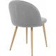 Chair Rondi Robbie Wood effect legs Gray (1410198625) Chair Rondi Robbie Wood effect legs Gray (1410198625)