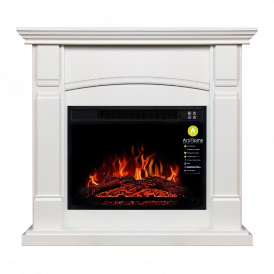 Електрокамін з порталом ArtiFlame MANCHESTER AF23S БІЛИЙ ДУБ (зі звуком) Електрокамін з порталом ArtiFlame MANCHESTER AF23S БІЛИЙ ДУБ (зі звуком)