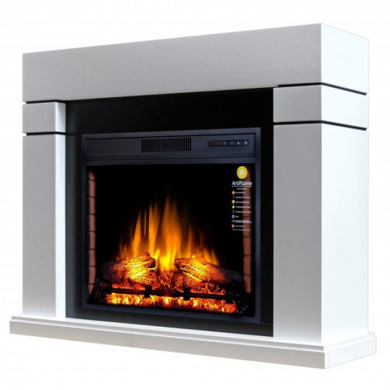 Електрокамін з порталом ArtiFlame LINDOS AF28S БІЛИЙ Б'ЯНКО (зі звуком) Електрокамін з порталом ArtiFlame LINDOS AF28S БІЛИЙ Б'ЯНКО (зі звуком)