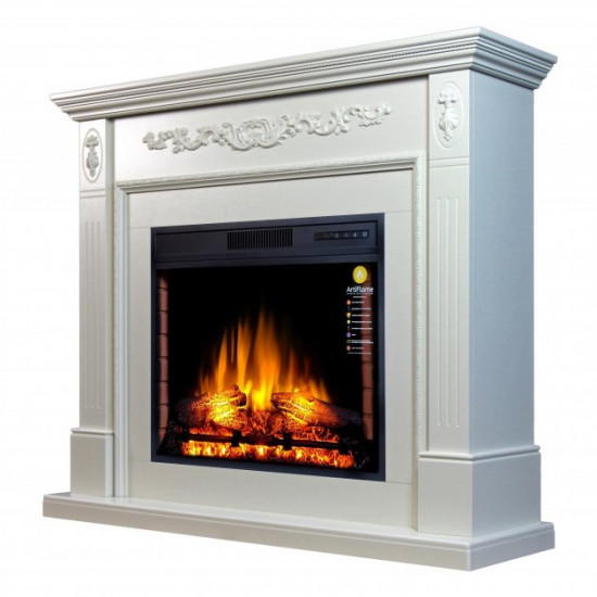 Електрокамін з порталом ArtiFlame SOHO AF28S БІЛИЙ ДУБ (зі звуком) Електрокамін з порталом ArtiFlame SOHO AF28S БІЛИЙ ДУБ (зі звуком)