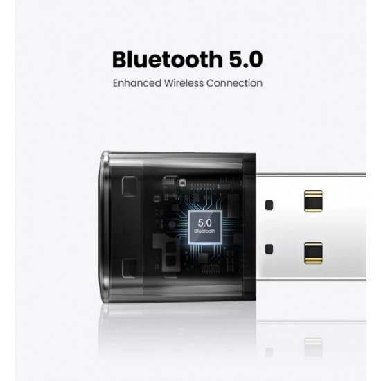 Bluetooth adapter UGREEN USB Bluetooth 5.0 transmitter for computer, laptop Black (US390) Bluetooth adapter UGREEN USB Bluetooth 5.0 transmitter for computer, laptop Black (US390)