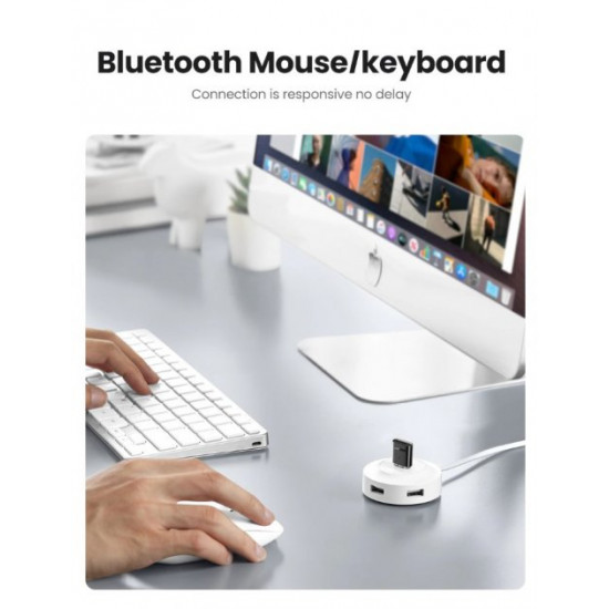 Bluetooth adapter UGREEN USB Bluetooth 5.0 transmitter for computer, laptop Black (US390) Bluetooth adapter UGREEN USB Bluetooth 5.0 transmitter for computer, laptop Black (US390)