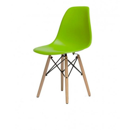 Стілець обідній Accord Enzo Eames Chair зелений 460x420x800 мм Стілець обідній Accord Enzo Eames Chair зелений 460x420x800 мм