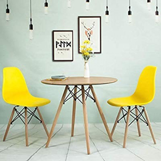 Стілець обідній Accord Enzo Eames Chair жовтий 460x420x800 мм Стілець обідній Accord Enzo Eames Chair жовтий 460x420x800 мм