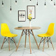 Стілець обідній Accord Enzo Eames Chair жовтий 460x420x800 мм Стілець обідній Accord Enzo Eames Chair жовтий 460x420x800 мм