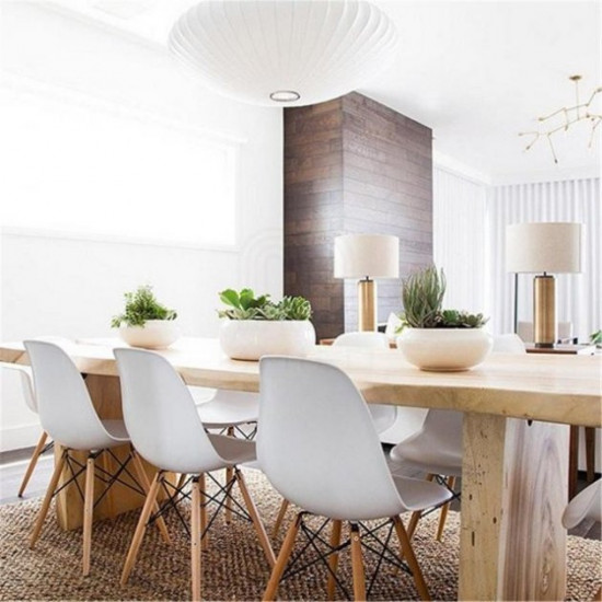 Стілець обідній Accord Enzo Eames Chair білий 460x420x800 мм Стілець обідній Accord Enzo Eames Chair білий 460x420x800 мм
