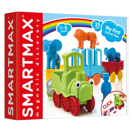 Магнитный конструктор SmartMax Мои первый поезд с животными (SMX 410) Магнитный конструктор SmartMax Мои первый поезд с животными (SMX 410)
