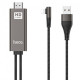 Кабель Hoco HDMI to Lightning 1080P HD Кабель Hoco HDMI to Lightning 1080P HD