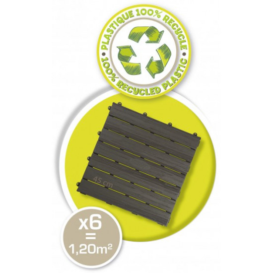 Set of Smoby Toys floor elements for a house 45x45 cm 6 pcs (810907) (3032168109070) Set of Smoby Toys floor elements for a house 45x45 cm 6 pcs (810907) (3032168109070)