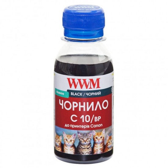 Чернила для Canon PIXMA MP230 WWM C10 Black 100г C10/BP-2 Чернила для Canon PIXMA MP230 WWM C10 Black 100г C10/BP-2