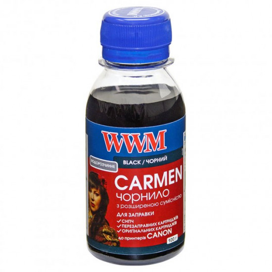 Ink for Canon 40 PG-40BK 0615B025 WWM CARMEN Black 100g CU/B-2 Ink for Canon 40 PG-40BK 0615B025 WWM CARMEN Black 100g CU/B-2