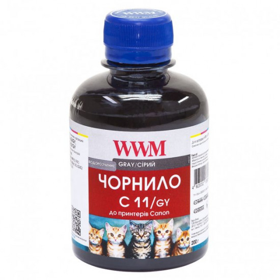 Ink for Canon PIXMA MG6140 WWM 200g C11/GY Ink for Canon PIXMA MG6140 WWM 200g C11/GY