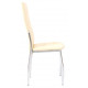 Dining chair Doris base chrome Richman Light beige Dining chair Doris base chrome Richman Light beige