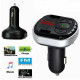 Автомобильный трансмиттер Bluetooth FM модулятор Car x14 USB 2.1A Автомобильный трансмиттер Bluetooth FM модулятор Car x14 USB 2.1A