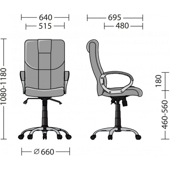 Крісло Nowy Styl MORFEO ordf ANYFIX CHR68 MR-12 Крісло Nowy Styl MORFEO ordf ANYFIX CHR68 MR-12
