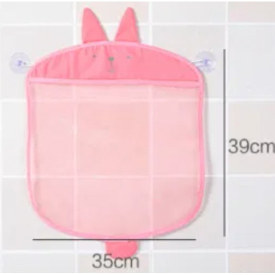 Bathroom mesh for storing toys with a suction cup for children 39x35 cm (587737273) Gray (Shark) Bathroom mesh for storing toys with a suction cup for children 39x35 cm (587737273) Gray (Shark)