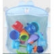 Bathroom mesh for storing toys with a suction cup for children 39x35 cm (587737273) Blue (Teddy Bear) Bathroom mesh for storing toys with a suction cup for children 39x35 cm (587737273) Blue (Teddy Bear)