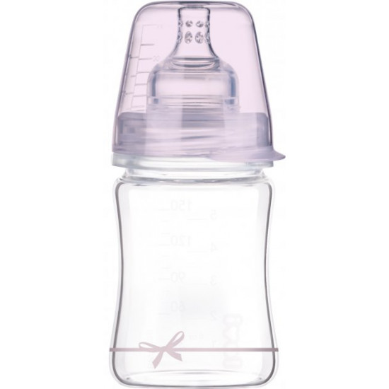 Glass bottle Lovi Diamond Glass Baby Shower 150 ml Pink (74/104girl) Glass bottle Lovi Diamond Glass Baby Shower 150 ml Pink (74/104girl)