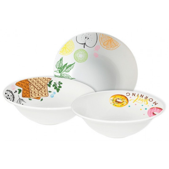 Set of porcelain salad bowls Set of porcelain salad bowls