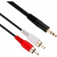 Audio cable Alitek Stereo 3.5 mm M - 2xRCA M tulip (1.2M) (48391) Audio cable Alitek Stereo 3.5 mm M - 2xRCA M tulip (1.2M) (48391)