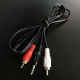 Audio cable Alitek Stereo 3.5 mm M - 2xRCA M tulip (1.2M) (48391) Audio cable Alitek Stereo 3.5 mm M - 2xRCA M tulip (1.2M) (48391)