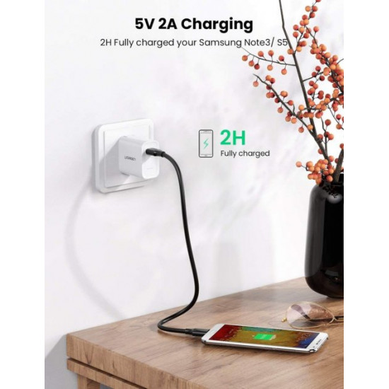 Charging cable Ugreen USB 3.0 AM / micro USB 3.0 1M Black (US130) Charging cable Ugreen USB 3.0 AM / micro USB 3.0 1M Black (US130)